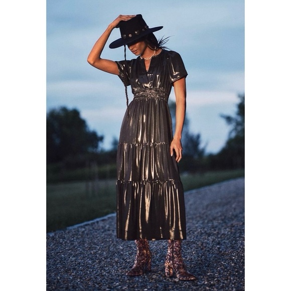 Anthropologie Dresses & Skirts - by Anthropologie The Somerset Maxi Dress Shine